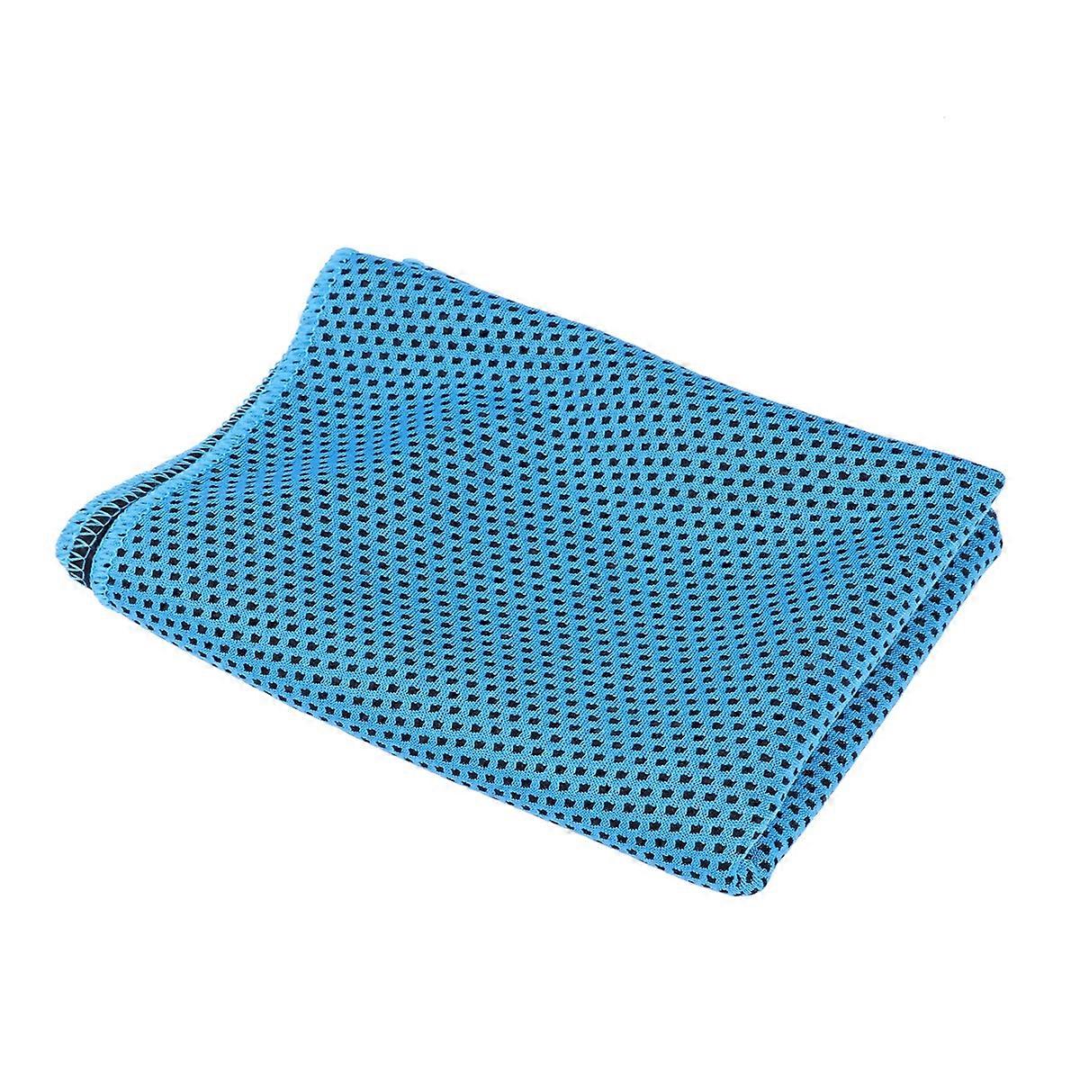 Ice Towels Microfiber Chilly Towel for Exercising 1 Piece Light Blue Cooling