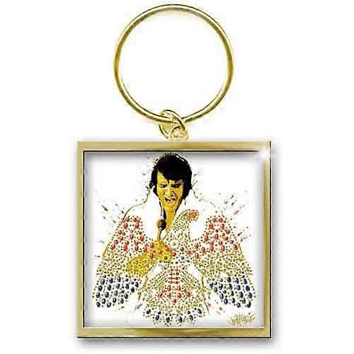 Elvis Presley Keyring American Eagle Keychain