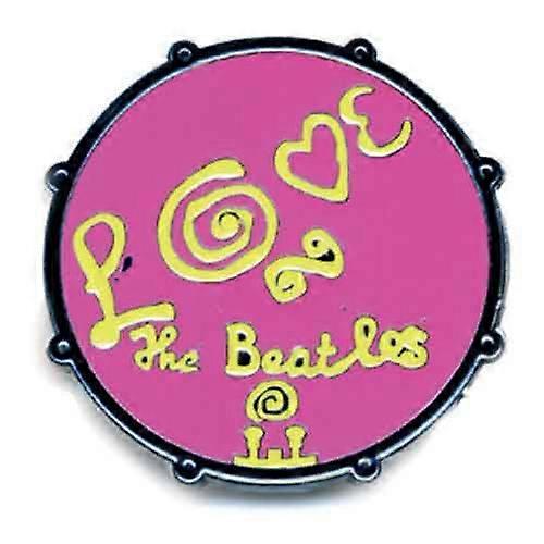 Beatles Drum Love Pin-märke