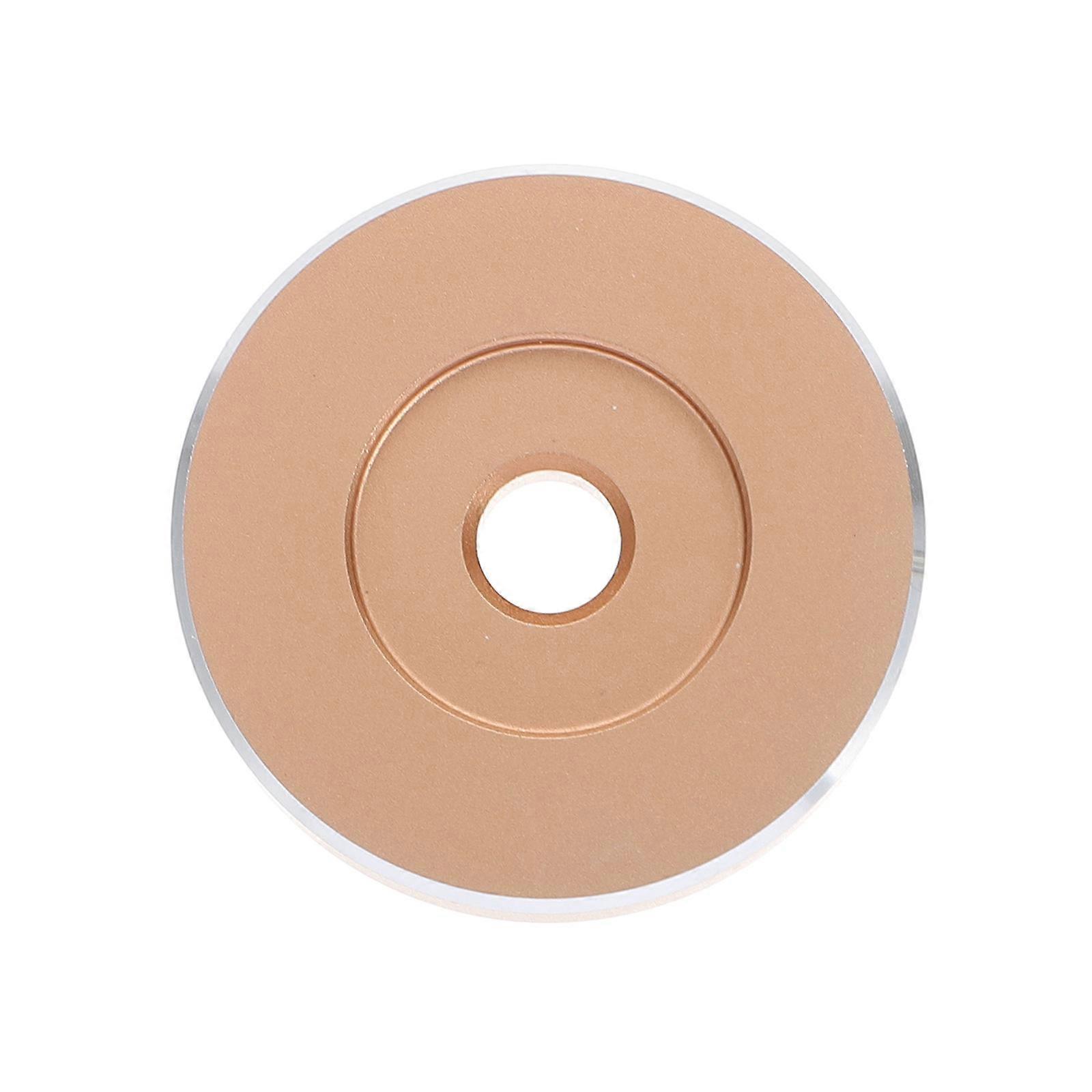45 Adapter Metal Record Adapter for Phonograph 5Pcs Replacement Gold Set