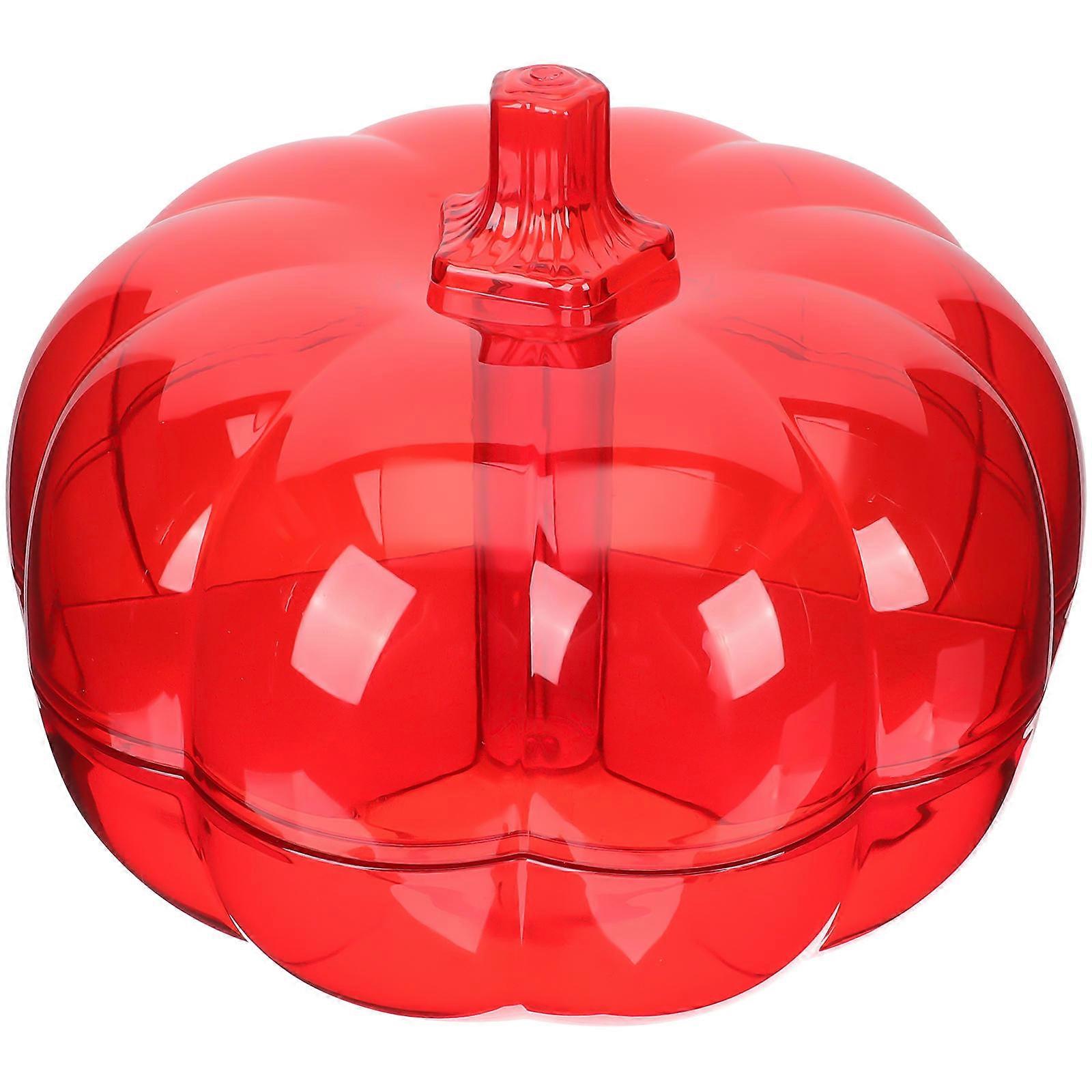 Red Pumpkin Fruit Tray for Kitchen Use with