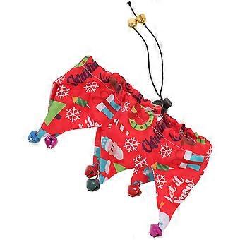 Collar navideño para gatos, pañuelo para mascotas, collar rojo ajustable para gatos