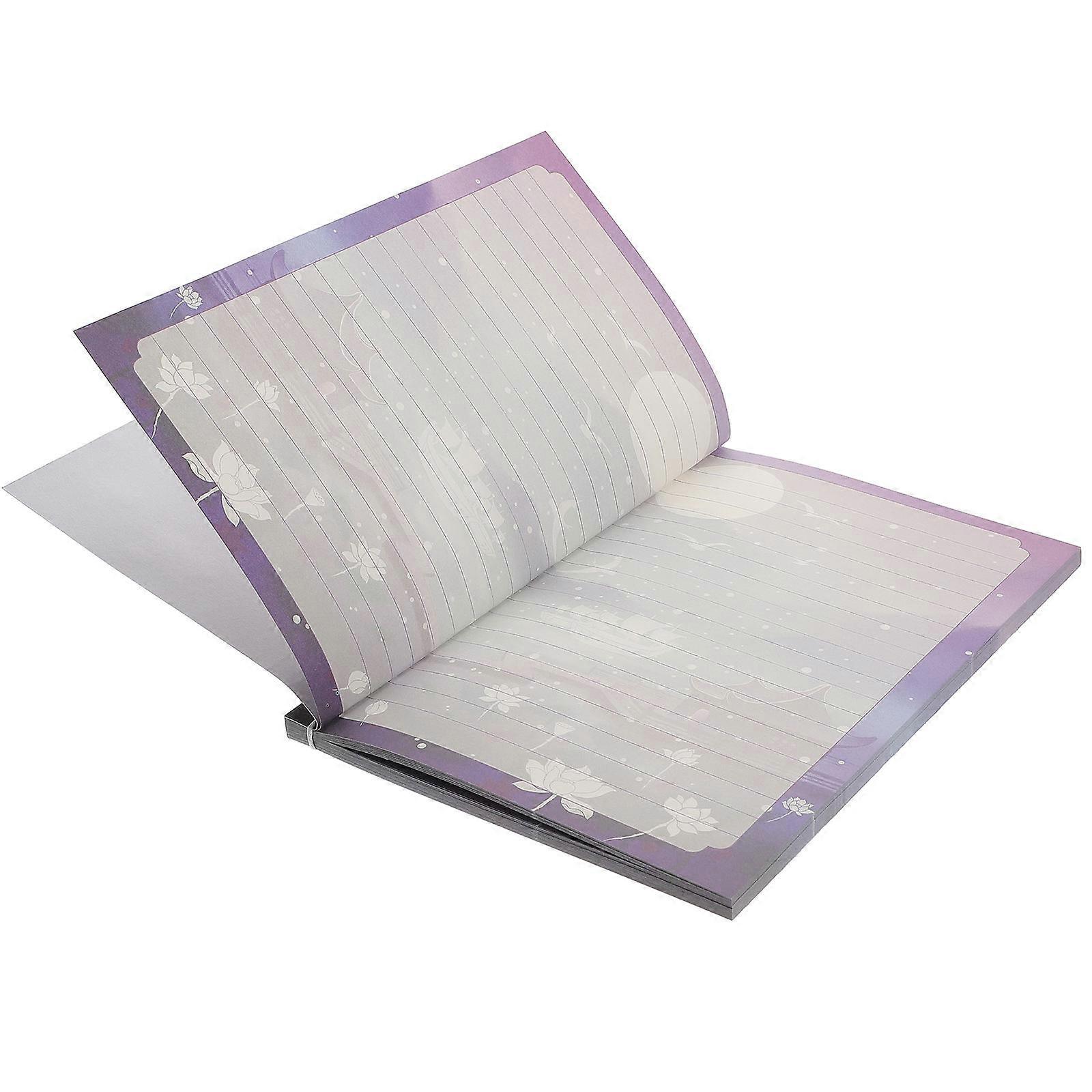 Journaling Notebook A5 Landscape Pattern for Office 2Pcs Set