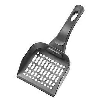 Black Metal Cat Litter for Kitten Poop Cleaning Household Use