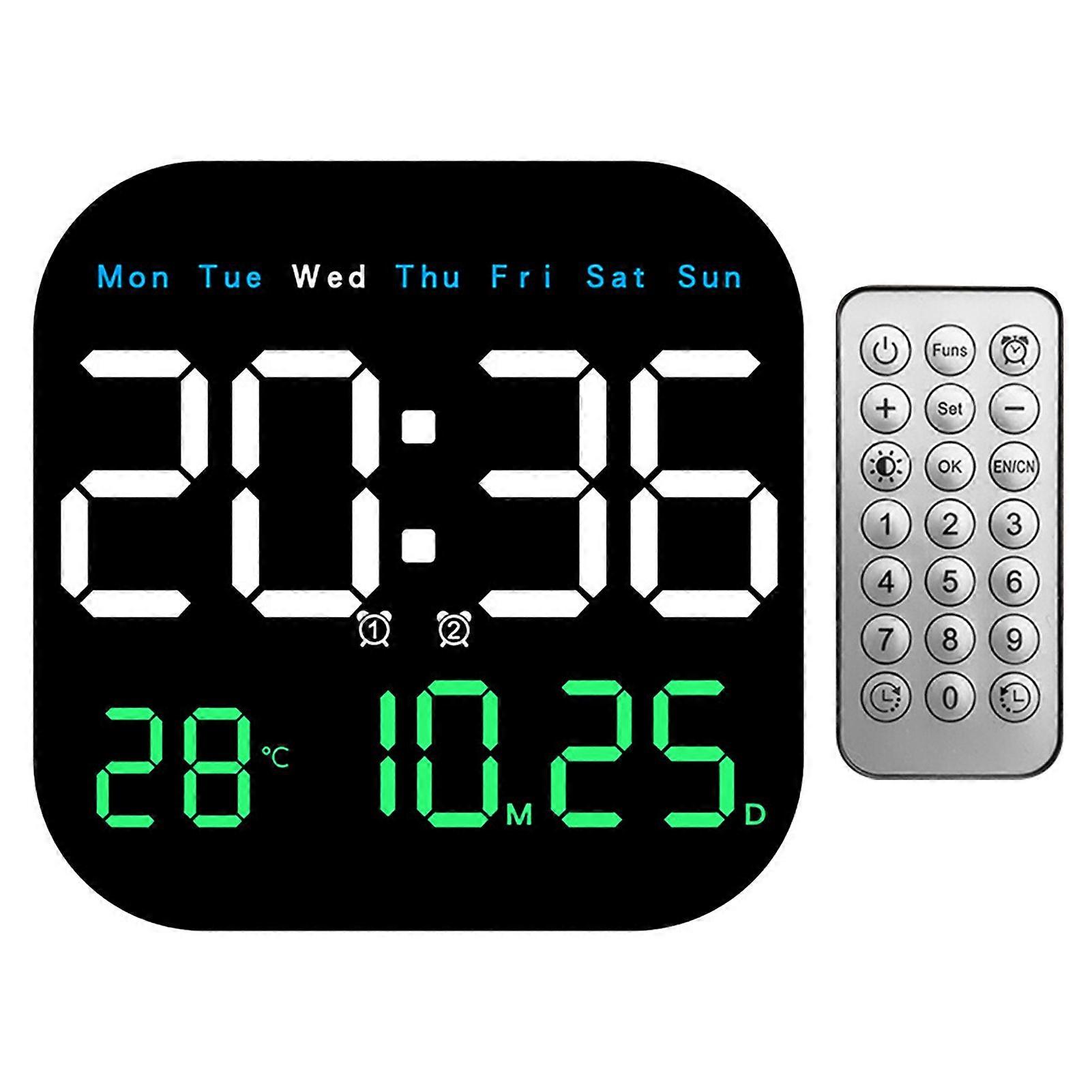 Digital Clock Large Display Multi-Function Display for Study Room