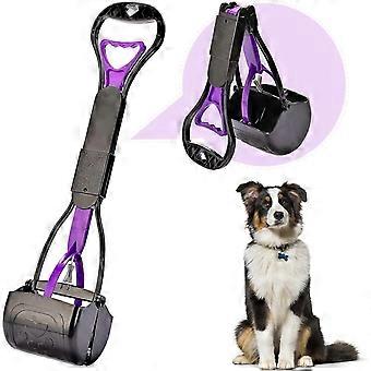 Dog Pooper Scooper for Small Medium Large Dogs, Portable Foldable Handle