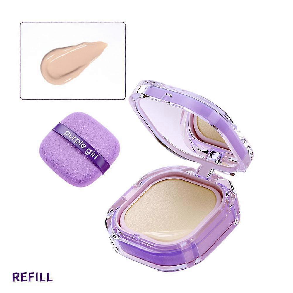 Lightweight Refillable Cushion BB Cream High Coverage Long Lasting Waterproof Makeup