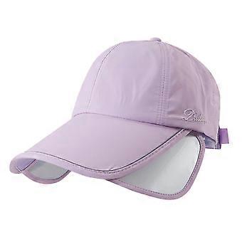 Upgrades Sporty Sun Visors Hat with Extra Long Brims Cover Face & Neck Stays Cool During Workouts & Outdoor Activities  White