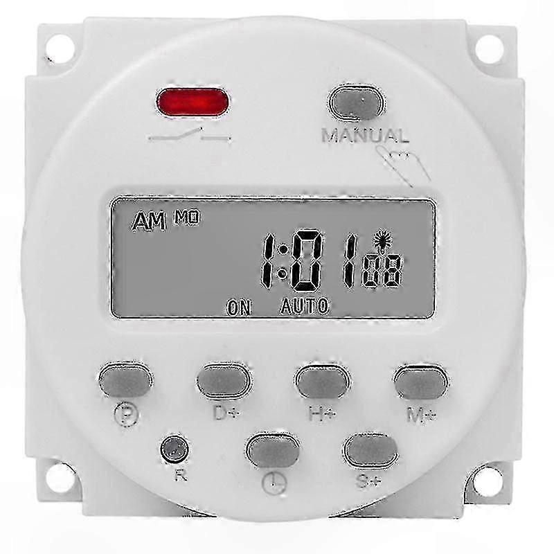 Programmable LCD Timer 15.98 Inch Digital Time Switch 5V DC