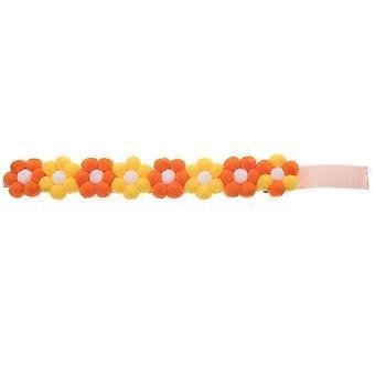 2PCS Adjustable Floral Dog Collar, Pet Neck Tie