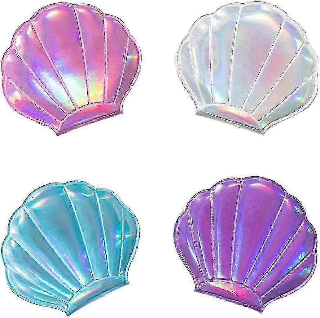 4 PCS Makeup Mirror, Double-Sided Magnifying, Handheld Design
