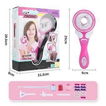 Einfache automatische Haardekoration Braider Styling DIY Tool Elektrische Frisur Werkzeug Geschenke Schönheit Mode Salon Spielzeug Kit für Teenie-Mädchen