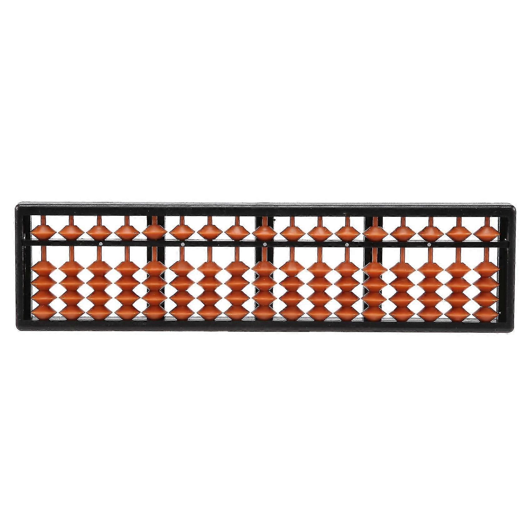 Plastic Abacus Arithmetic Abacus Kids Calculation Tool 17 Digits