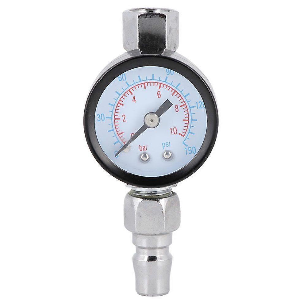 Mini Einstellbare Spray Gun Luftregler Mit Manometer Membran Control Auto Farbe