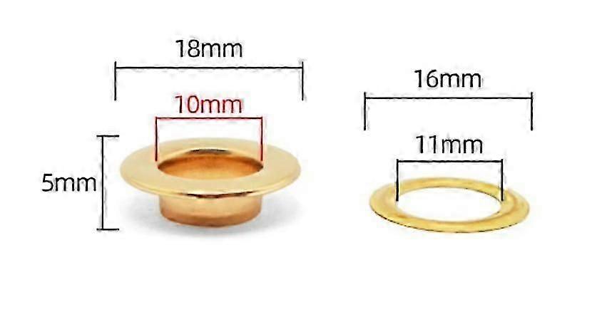 1000pcBrass Grommets
