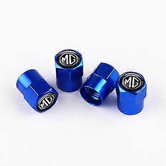 4pcs 3D Metal Car Wheel Tire Valve Stem Caps Cover For MG ZS GS MG3 MG5 MG6 MG7 GT HS5 Gundam 350 Parts TF GT 6 shry