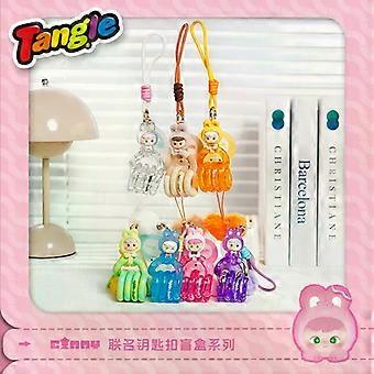 Brinquedo antiestresse Tangle Twist Cimmy Coelhinho Fofo Caixa Surpresa Alívio do Estresse Brinquedo EDC para Treinamento Chaveiro Pingente