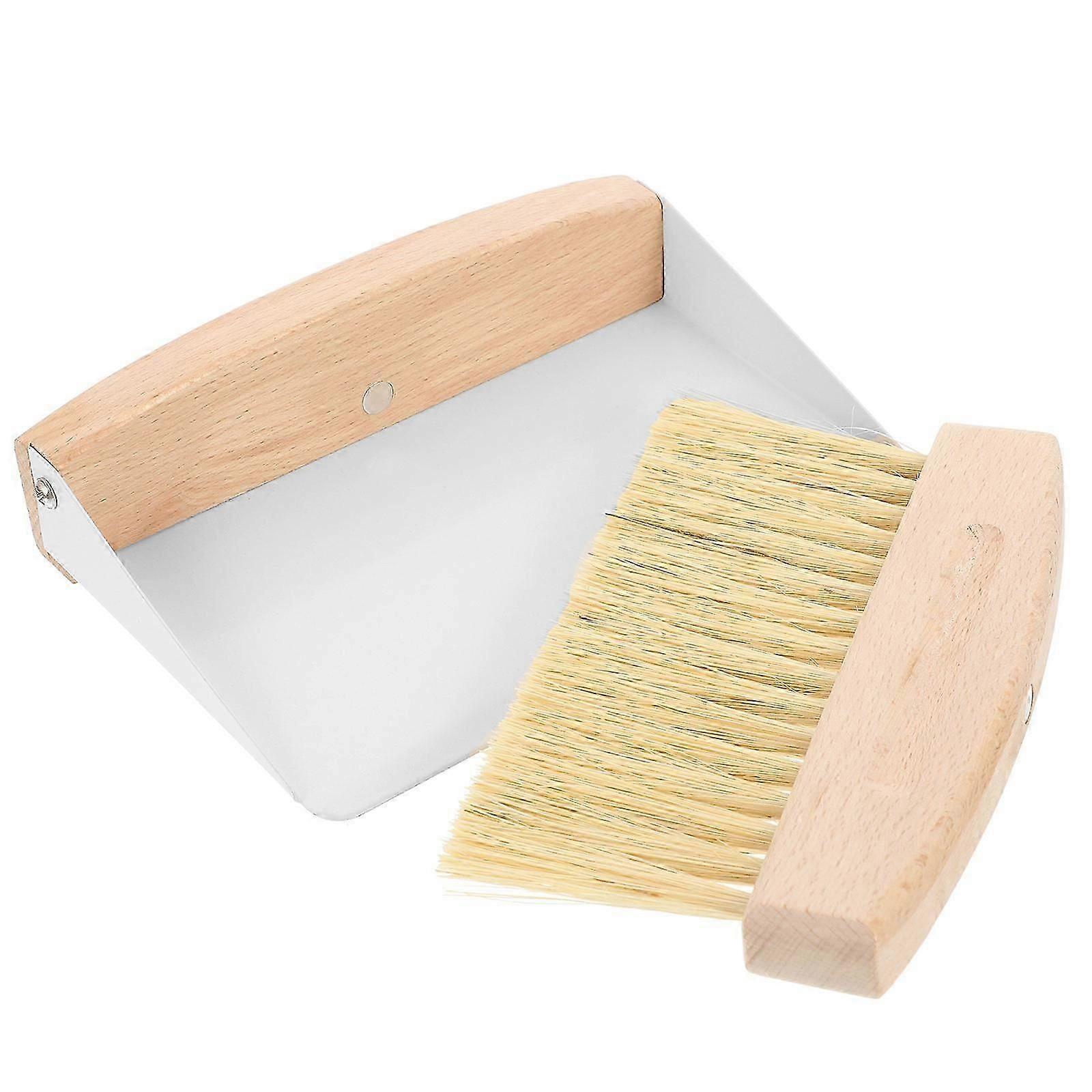 1 Set Multi Function Small Broom Dust Pan Practical Cleaning Kit Portable Dustpan Tool