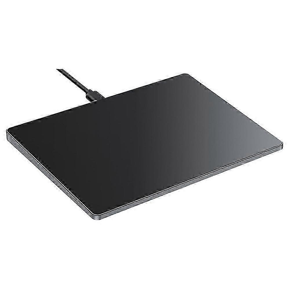 USB Wired Multi-Touch Trackpad Slim Touchpad Mouse for Window Desktop/Notebook/Laptop Computer PC Black