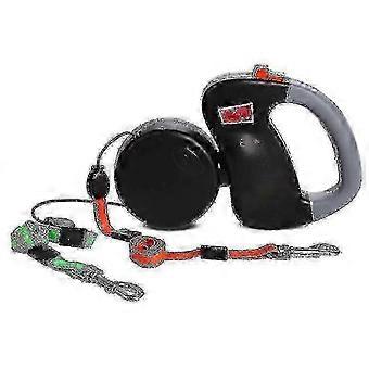 2025 Dual Retractable Dog Leash Double-head Lockable Extendable Pet Leash 360 Tangle-free For Two Dogs Wa - L