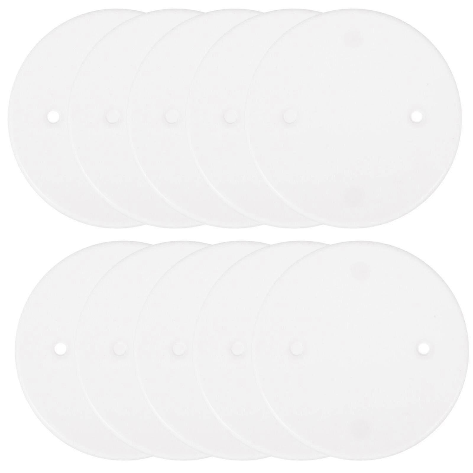 30pcs Ceiling Covers Replacement Round Ceiling Covers Power Cable Protection Board