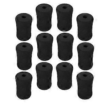 12pcs Buffer Tube Covers Machine Tubes Leg Gym Replacement Parts Sponge Roller Exercise Equipment