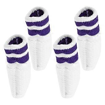 Dog Finger Toothbrush for Oral Cleaning 8Pcs Soft Pet Care Purple