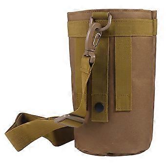 Brown Water Bottle Pouch Kettle Bag for Storage Use Adjustable Crossbody