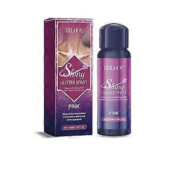 Schimmernder Highlighter-Spray, Scheidungspuder, Körperglitzer-Spray für Festivals