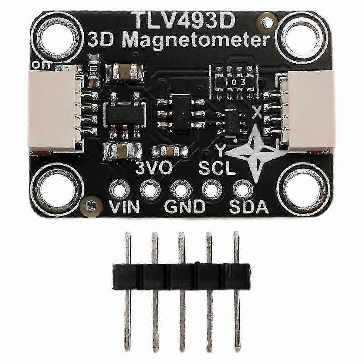 Triple-Axis Magnetometer Sensor Module compatible with STEMMA QT and Qwiic Systems