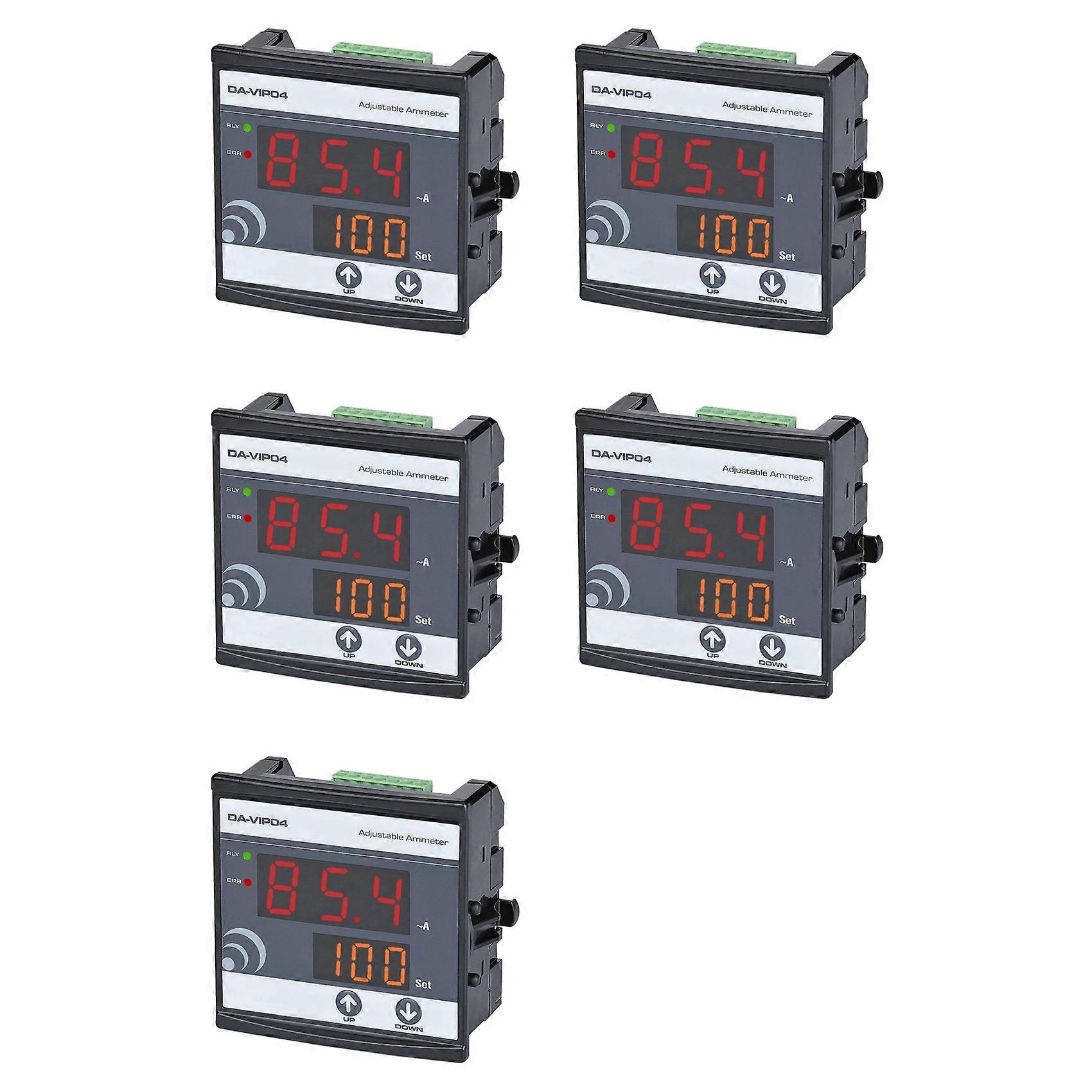 5X da-VIP04 Digital Adjustable Overcurrent Ammeter(0.1-999A)