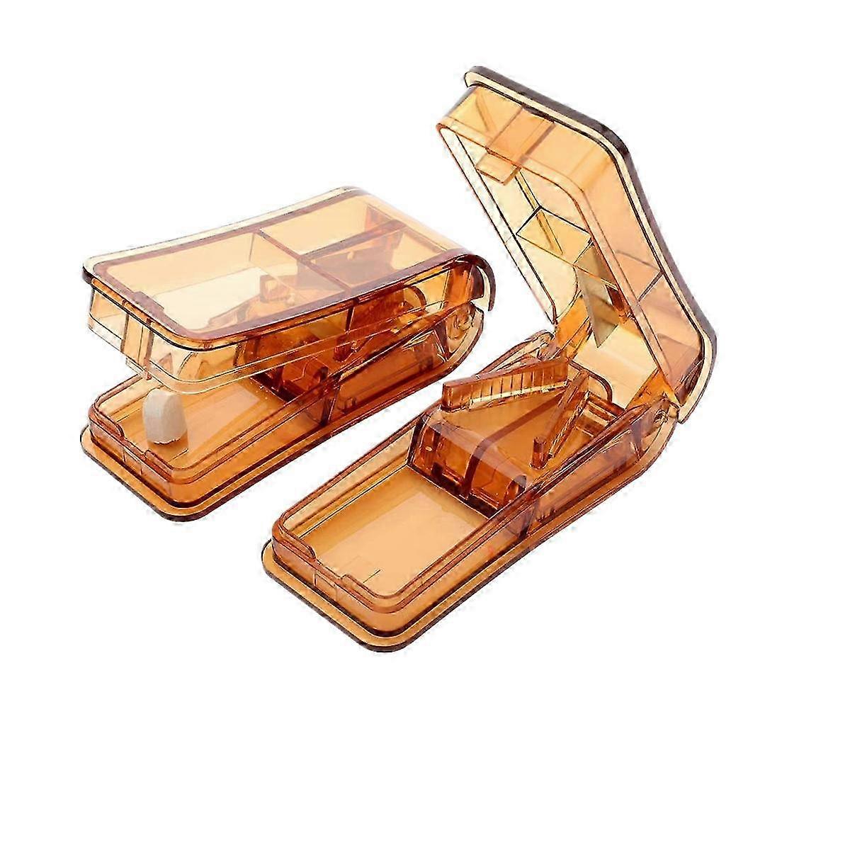Flexible V-Groove Tablet Splitter Storage