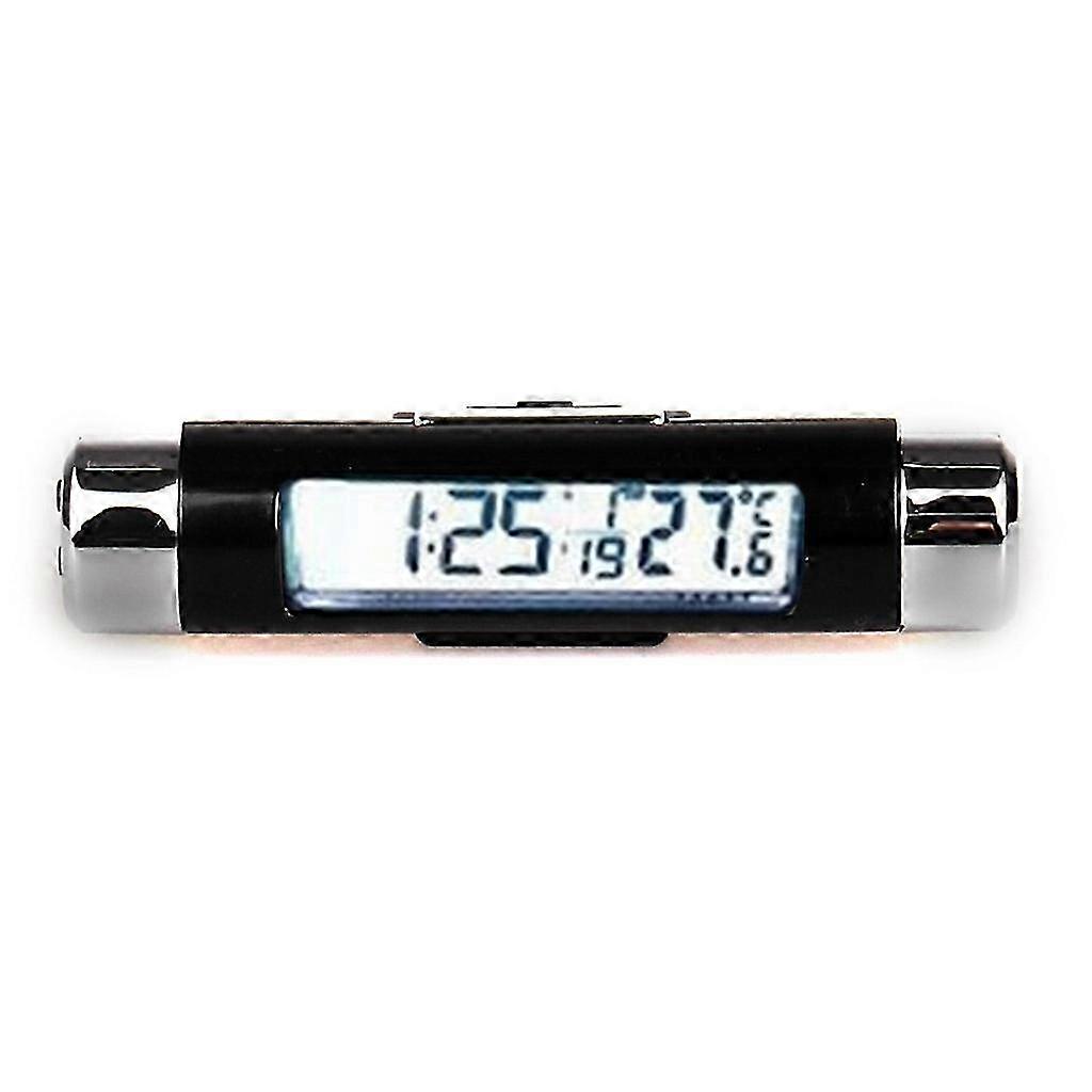 Digital LCD Desktop Clock, Car Dashboard Clock, Table Clock - Compact Clock