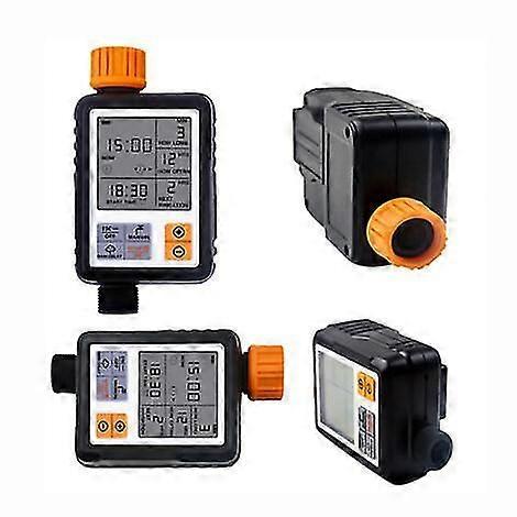 Automatic Watering Controller & Timer Automatic Watering Timer Big Screen Smart Irrigation - Black