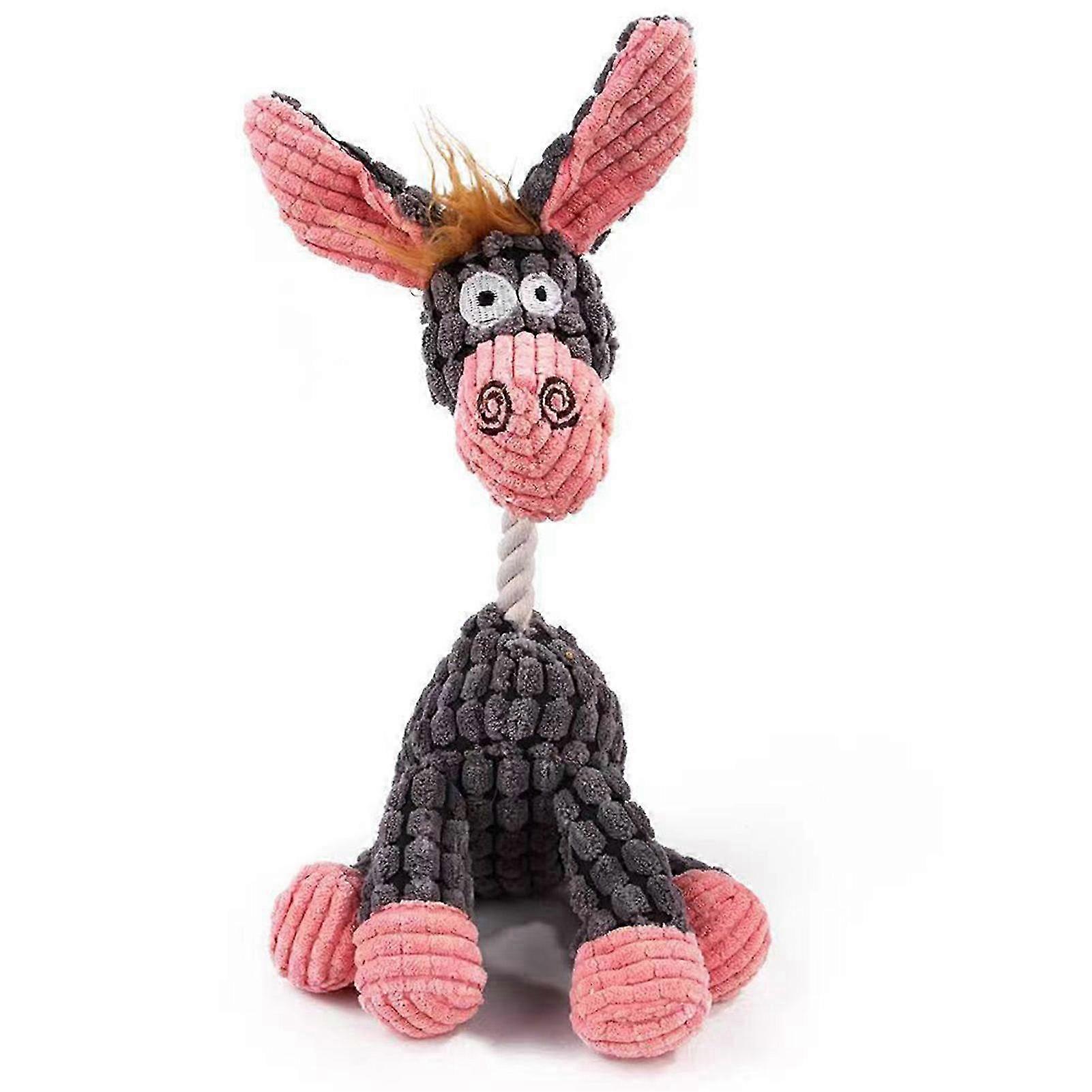 Interactive Plush Dog Chew Toy