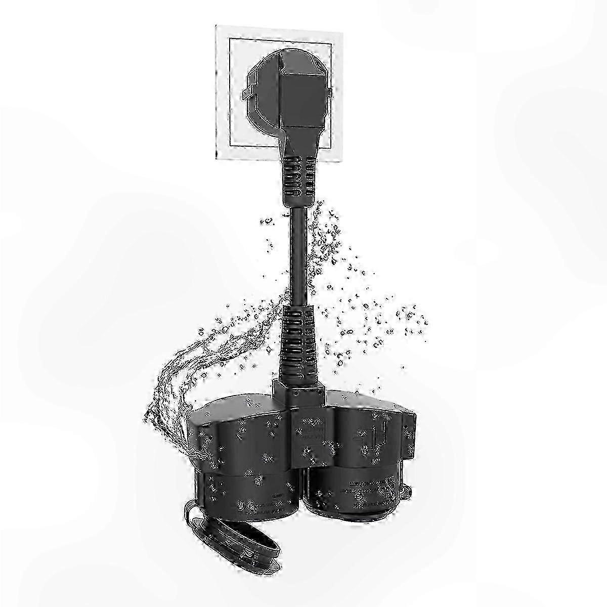 Weatherproof Dual Schuko Extension Cord
