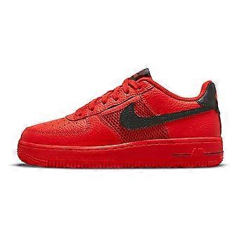 Nike Air Force 1 Low Mesh Pocket Habanero Red GS DH9596-600