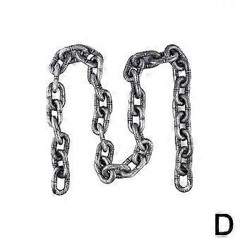 Coleira de plástico e metal estilo TOC