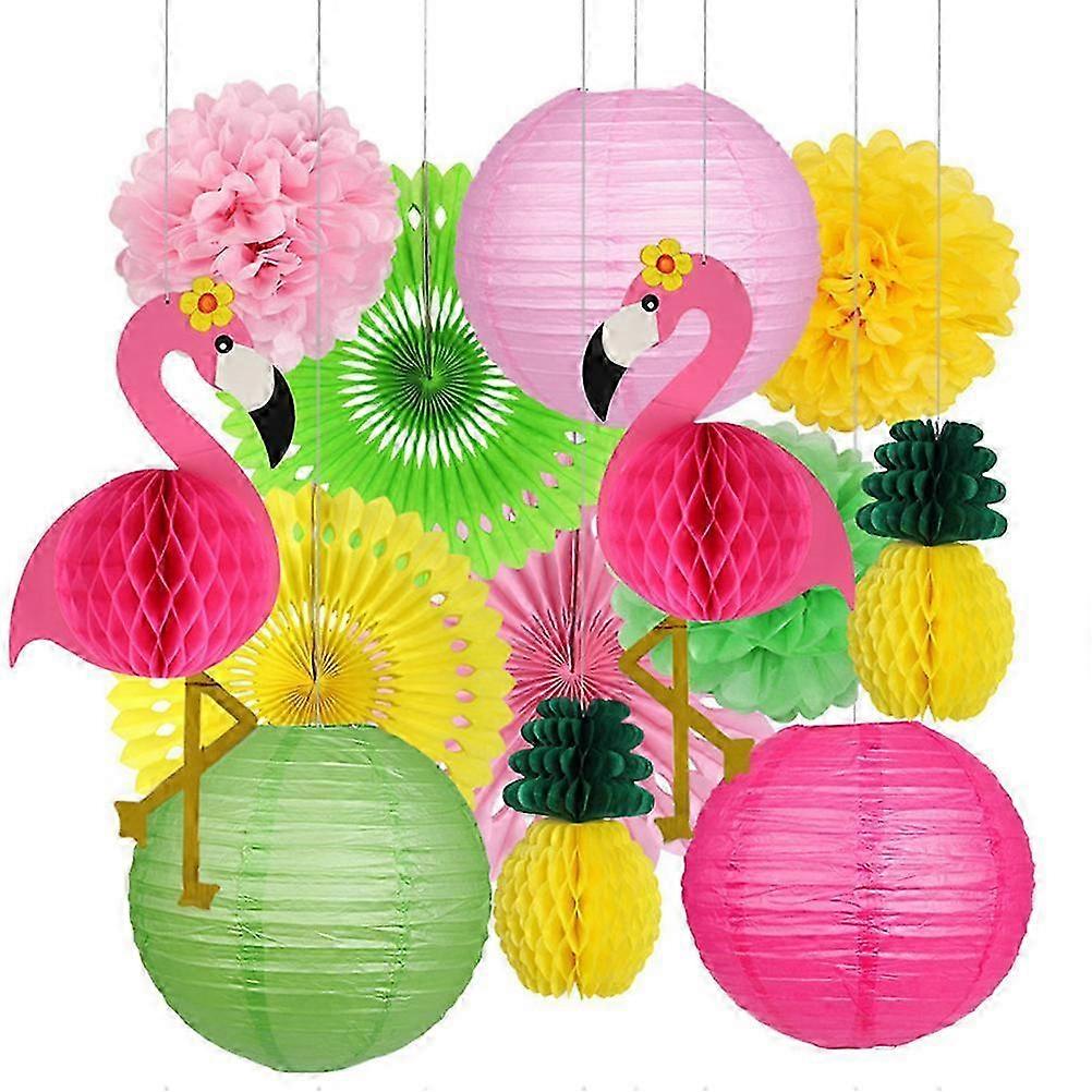 Foldable Paper Ball Decorations Set