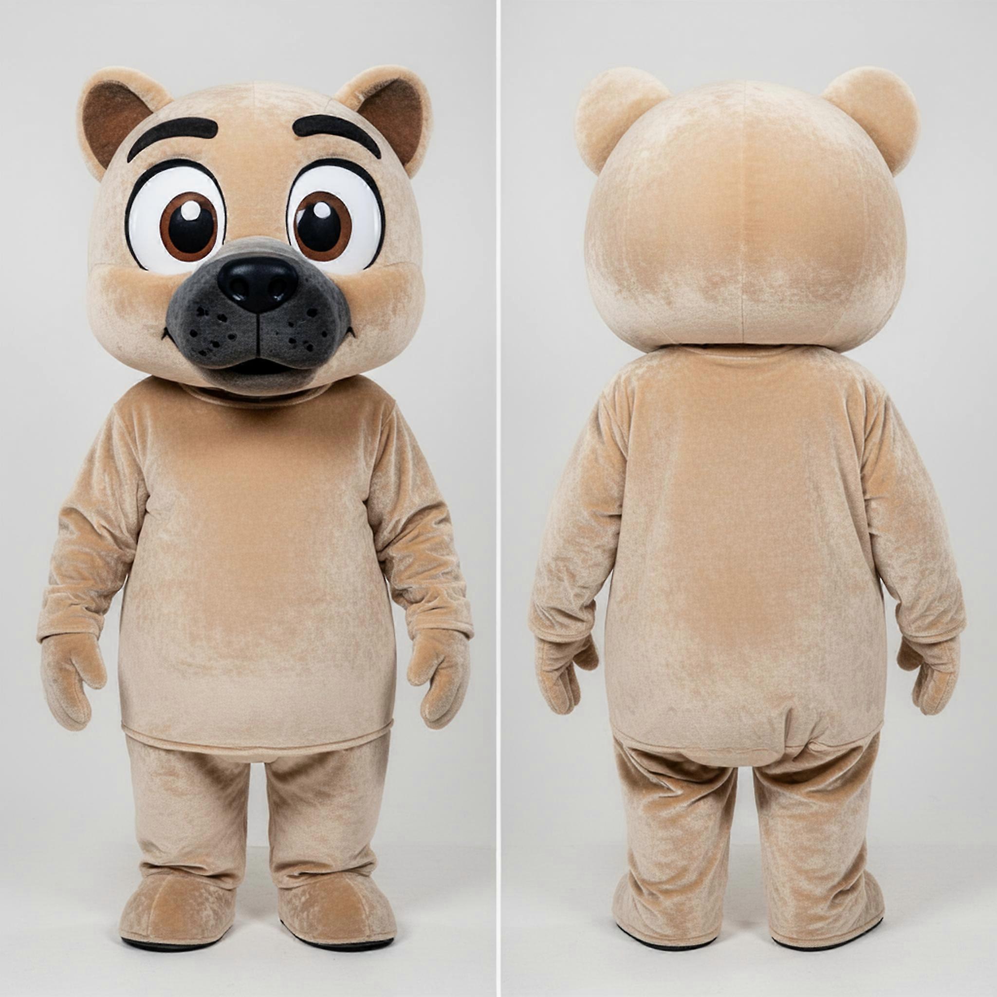 MASTICOT Beige Padded Sniper Mascot