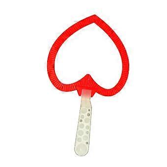 Giant Bubble Wand Set for Kids with HeartShaped Design, Easy DipandWave Jumbo Bubble Maker
