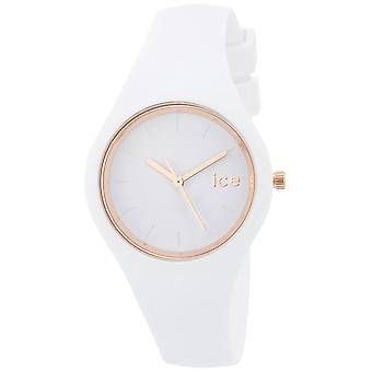 Ice-glam Quartz Analog Unisex Watch with Silicone ICE.GL Bracelet. Wrg. U.S.14
