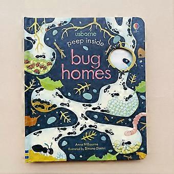 Série "Insetos Subterrâneos" - Materiais de Aprendizagem Pop-Up, Compactos e Duráveis, para o Ensino de Inglês, Ilustrações Coloridas, Páginas Internas Dobráveis, Capa Resistente