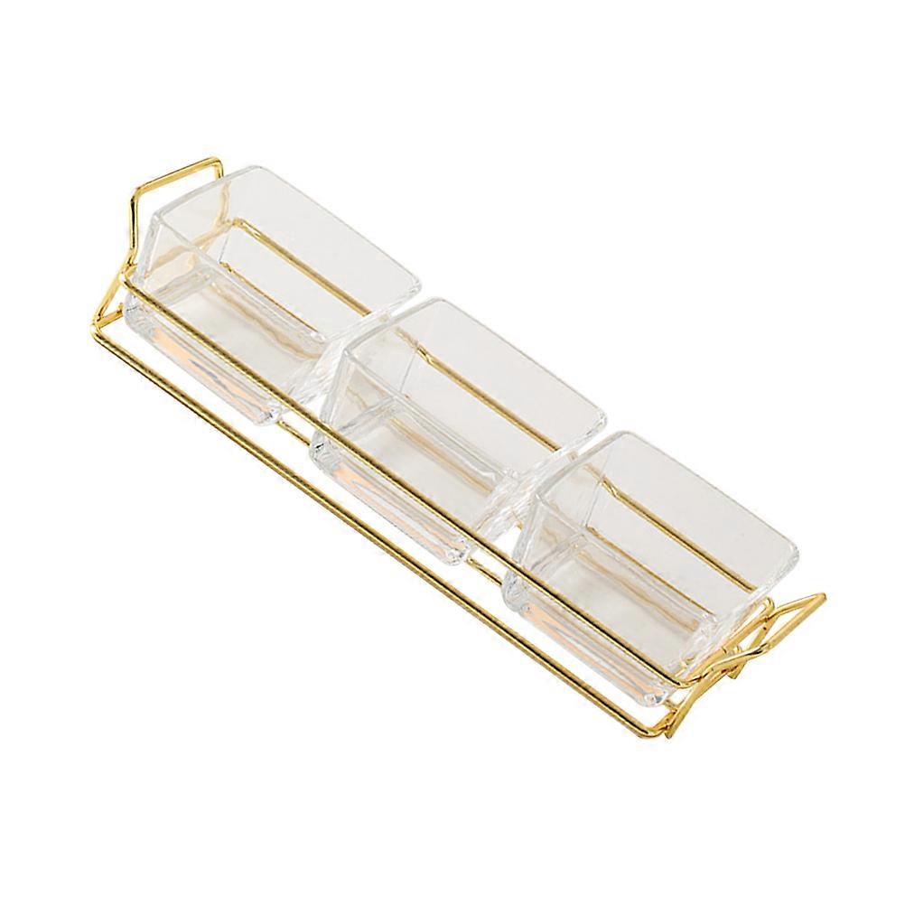 Household Fruit Tray Multi-Function Snack Tray for Storage 1Set