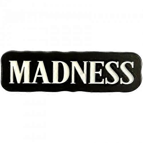 Madness Text Logo Fridge Magnet