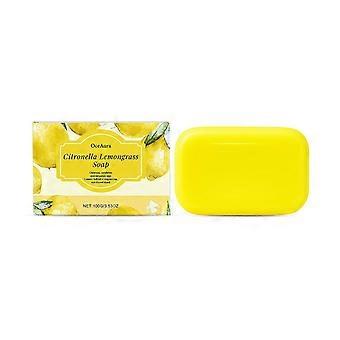 Lemongrass And Lemon Soap Is A Daily External For Moisturizing Nourishing The Face Body Cleansing Softening Skin