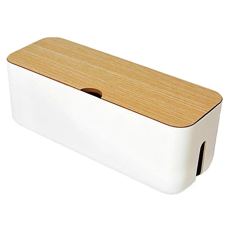 Cable Box Power Strip Wire Case Charger Socket Organizer Line Storage Bin