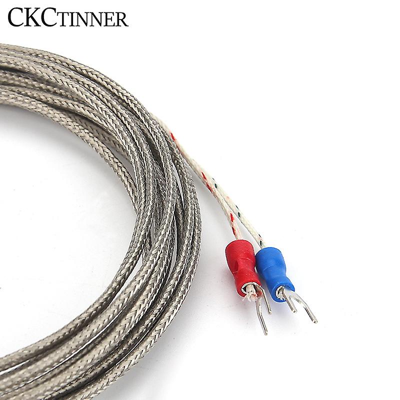Thermocouple Type K E J Pt100 Probe Screw Thread Cable Temperature ...