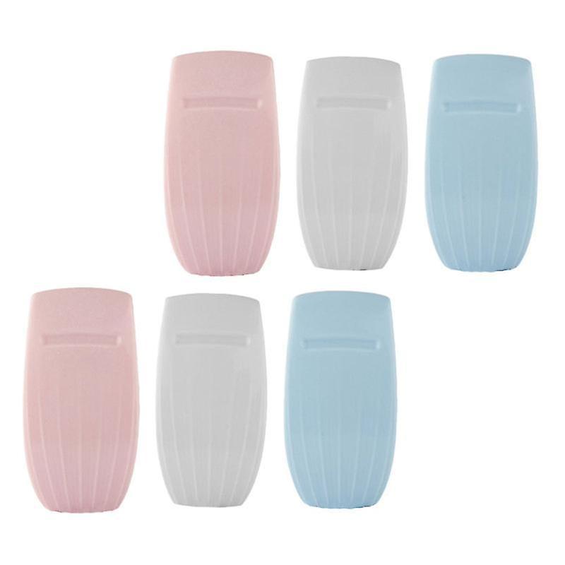 6.3X3cm Assorted Color Tablecloth Clips & Weights 6pcs Creative Bed Sheet Fixed Buckles Household Pr