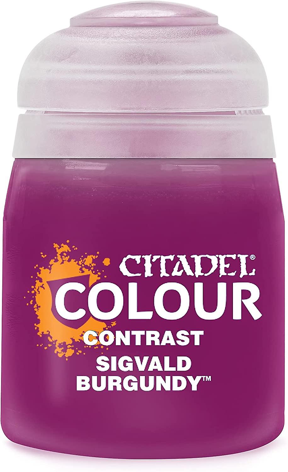 Games Workshop - Citadel Contrasto dei colori: Sigvald Burgundy (18ml) Paint